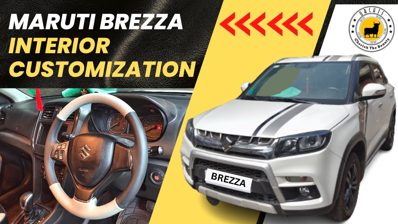Maruti Brezza From Pune | Maruti Brezza Interior Customization At Orchis
