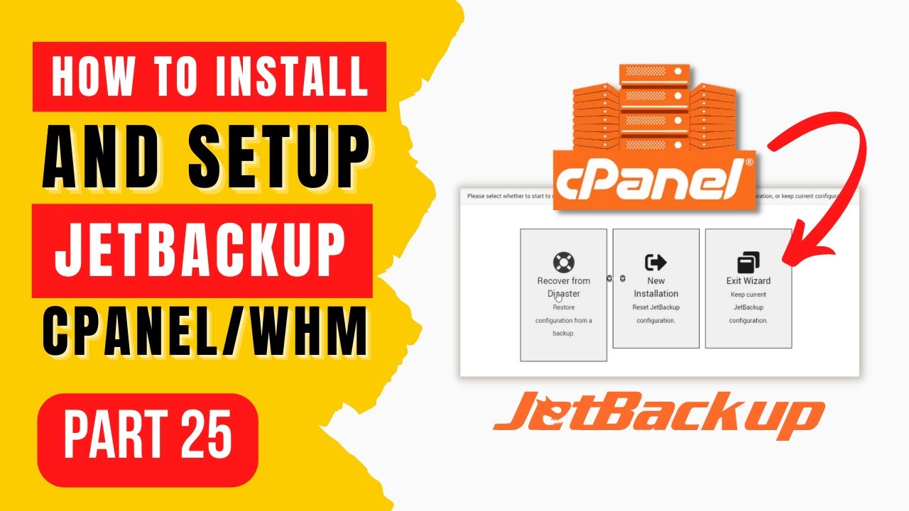INSTALL and SETUP JetBackup In cPanel/WHM as the Root - Make Money with Websites Part 25