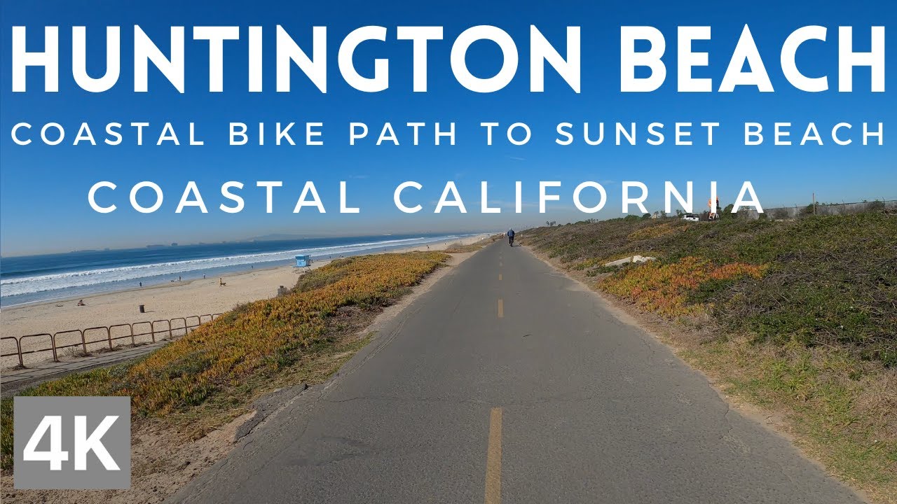 Huntington Beach Bike Path to Sunset Beach