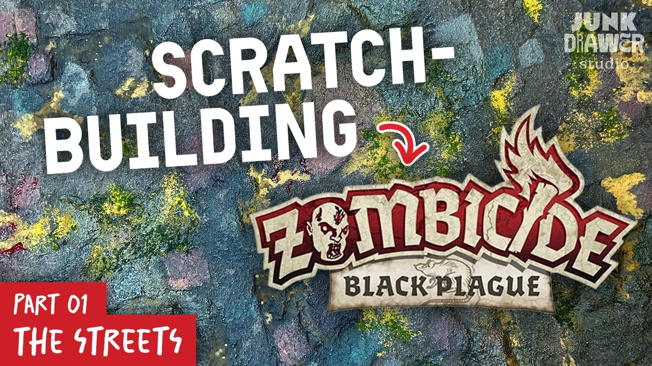 Создание магнитных улиц с нуля для Zombicide // JunkDrawer Studio, эпизод 19
