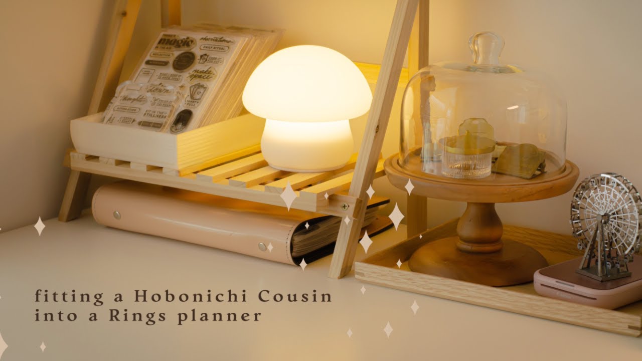 𝄪 Hobonichi Cousin fitted for a rings planner 𝄪 how & why i did it