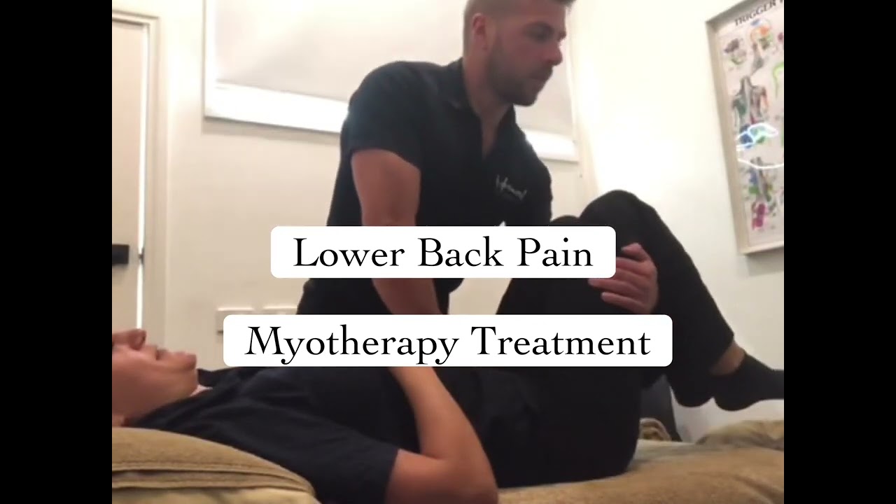 Lower Back Pain Myotherapy Treatment