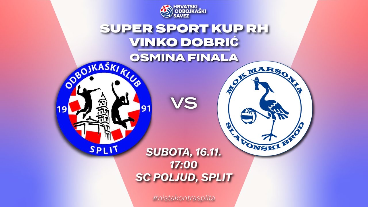 OK Split (M) - MOK Marsonia / Osmina finala [Super Sport Kup RH Vinka Dobrića 24./25.]