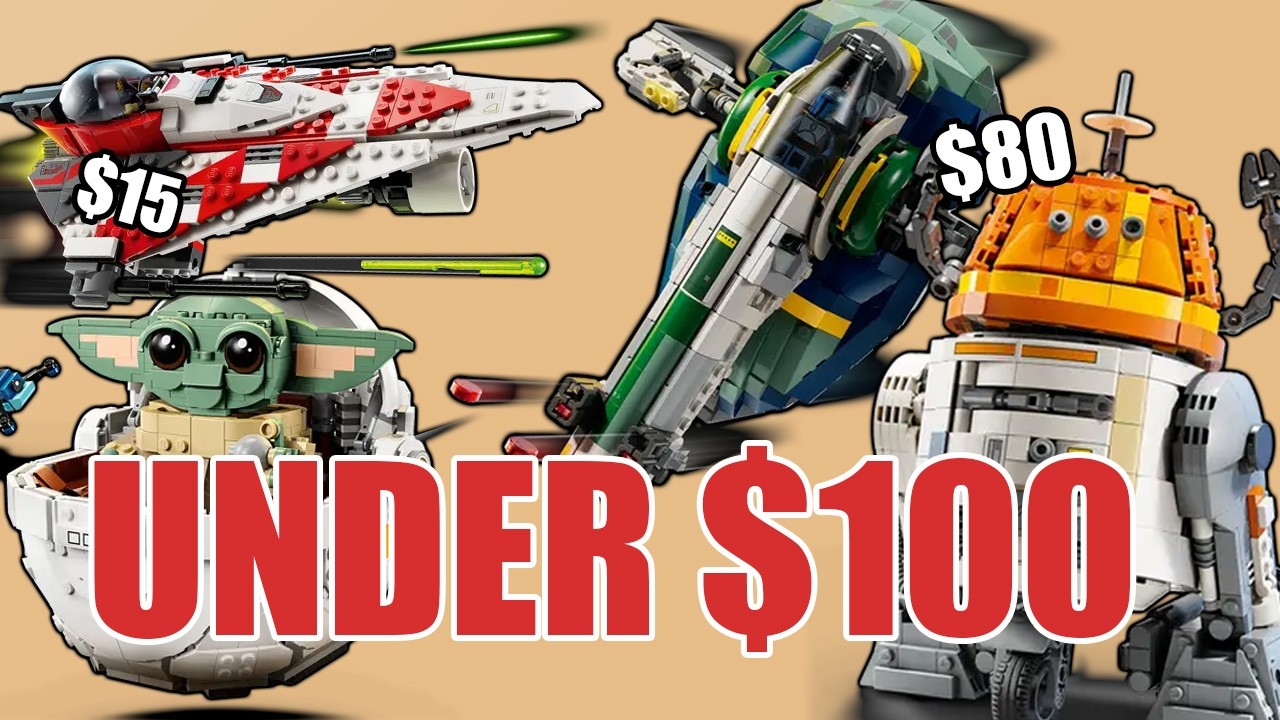 Лучшие наборы LEGO Star Wars до 100 долларов, которые вы можете купить прямо сейчас!