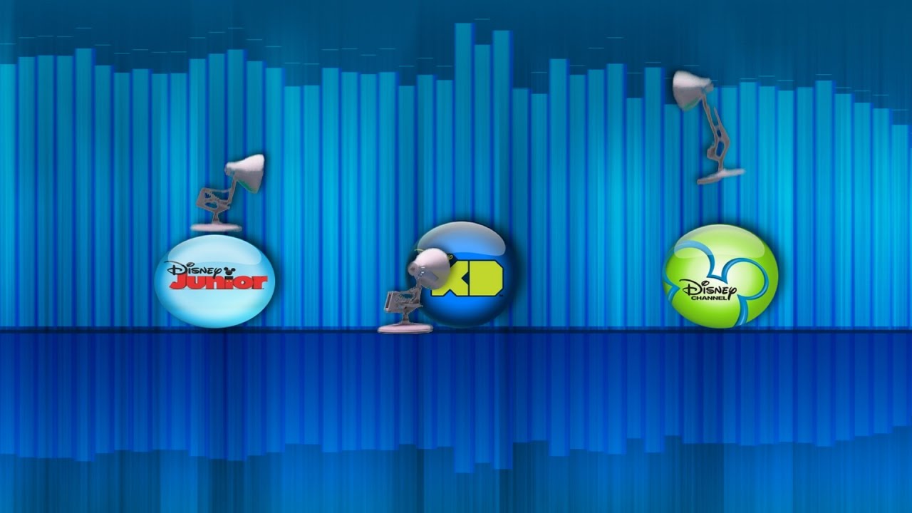 Three Luxo Lamps Spoof Disney XD-Disney Junior-Disney Channel