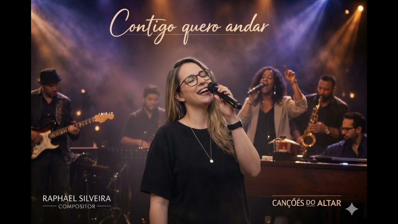 CONTIGO QUERO ANDAR | GOSPEL WORSHIP | LOUVOR GROOVE GOSPEL | RAPHAEL SILVEIRA (CANÇÕES DO ALTAR)