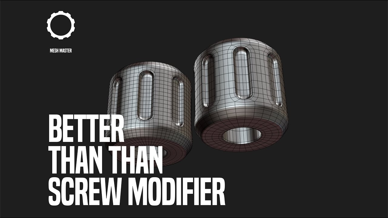 Better than the screw modifier
