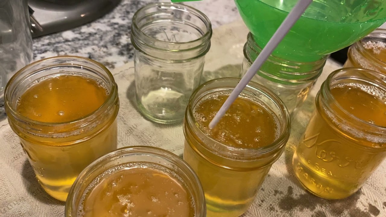 Suburban Canning - Making  Pineapple Jelly using Pineapple Scraps