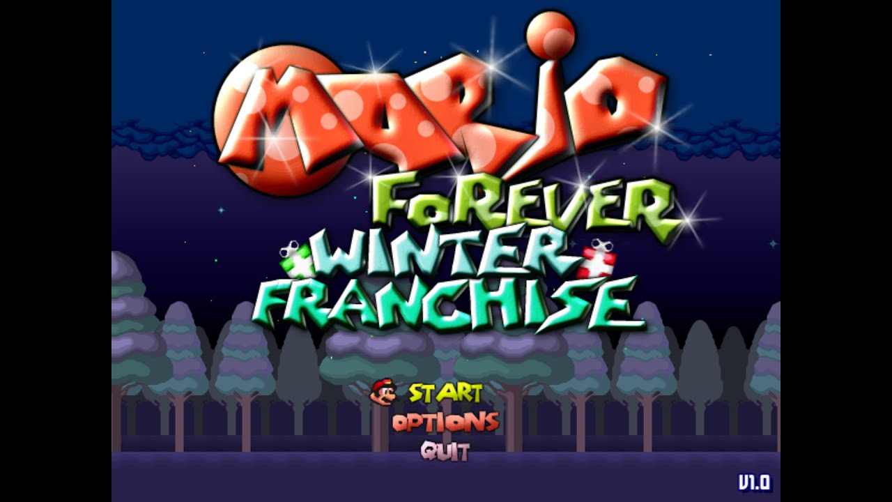 Mario Forever Winter Franchise Longplay Completed Video