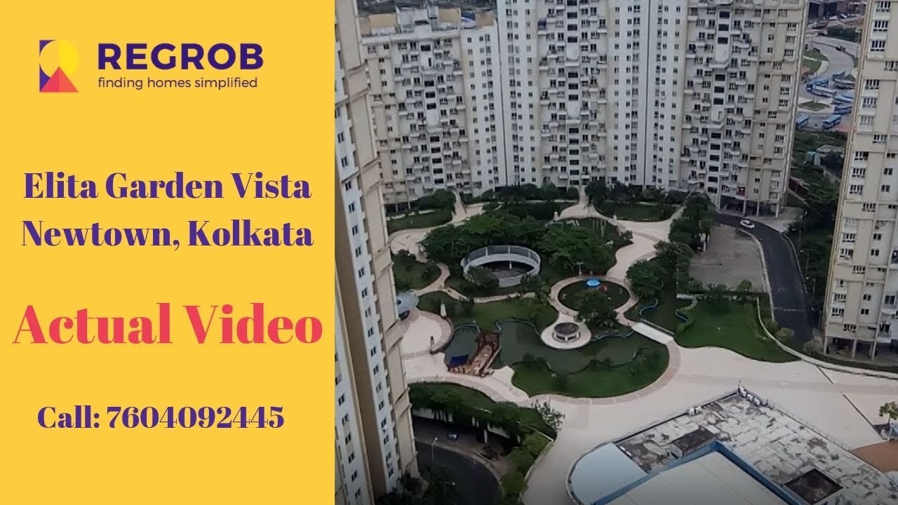 Elita Garden Vista |☎️ +91-7604092445 |🏡 2, 3 BHK Flats for Sale in Newtown Action Area III Kolkata