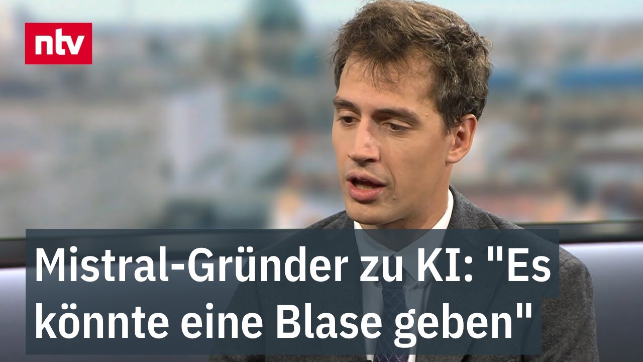 Mistral-Gründer zu KI: 