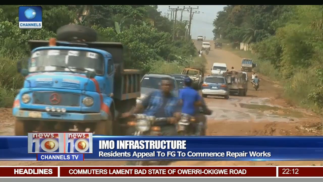 Commuters Lament Bad State Of Oweri-Okigwe Road In Imo State