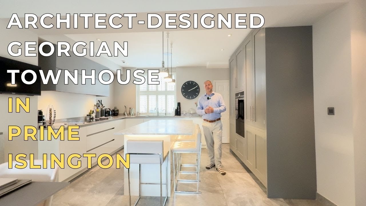 Architect-Designed Georgian Townhouse in Prime Islington | Luxury Home Tour