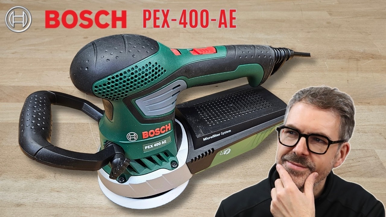 Lijadora excéntrica Bosch PEX 400 AE : Prueba y opiniones