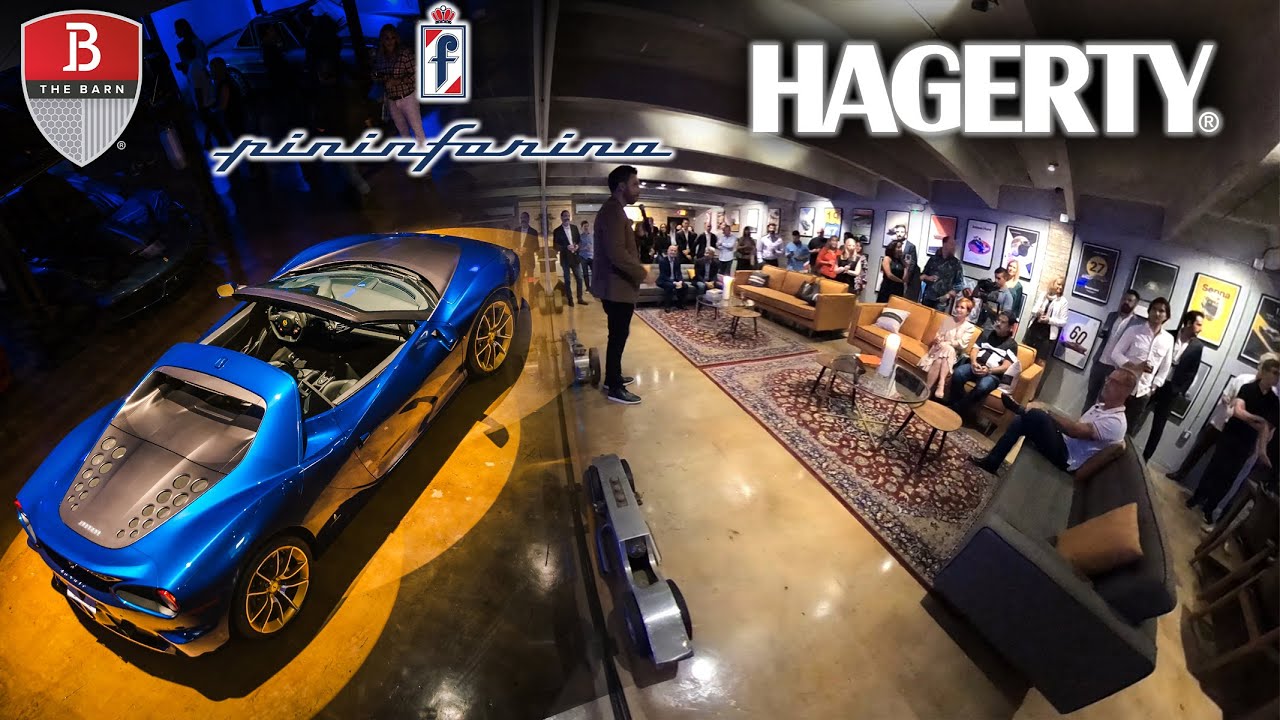 Presenting the Ferrari Sergio with Hagerty & Pininfarina USA!