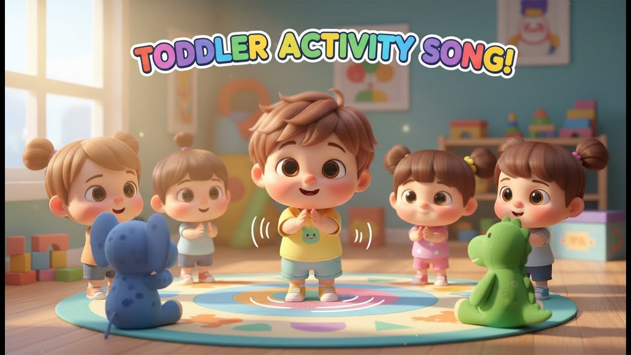 Toddler Activity Song – Nursery Rhyme, Movement Fun, and Active Play