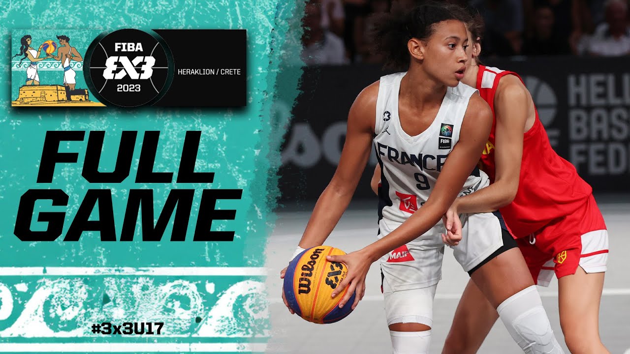 France 🇫🇷 v Spain 🇪🇸 | Women | Final | FIBA 3x3 U17 Europe Cup 2023