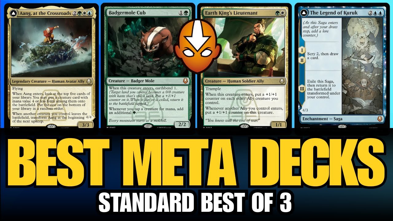 Лучшие стандартные колоды MTG Arena BO3 — обновлённый рейтинг мета-мощности