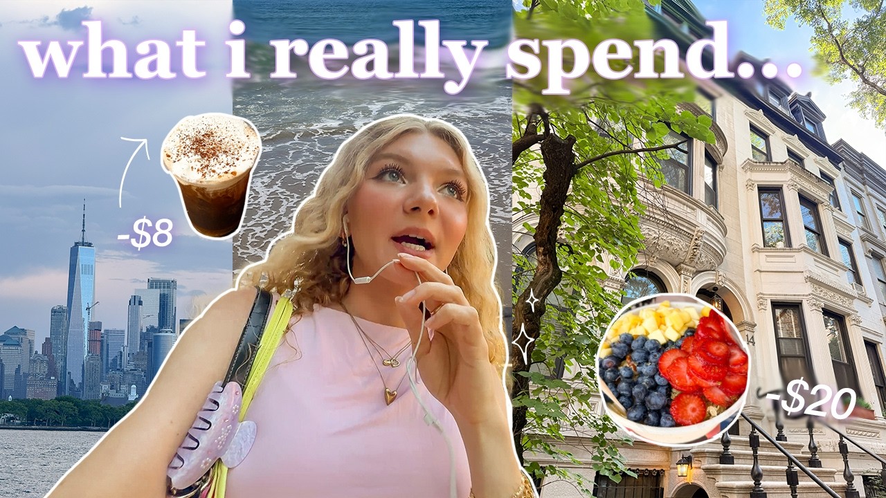 the cost of adulthood: my weekly NYC spending habits!! (summer what i spend in a week)