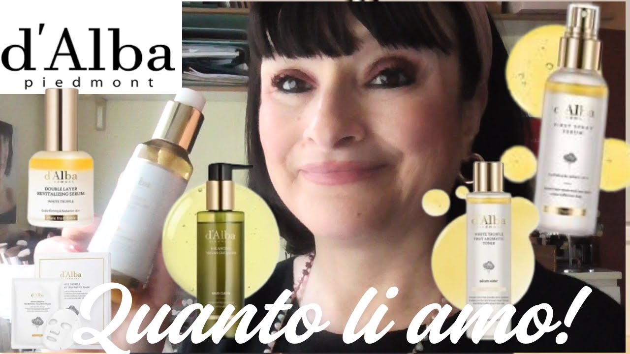 🔝 TOP Skincare Coreana D'ALBA❤️ I miei preferiti che vi consiglio ✈️💸
