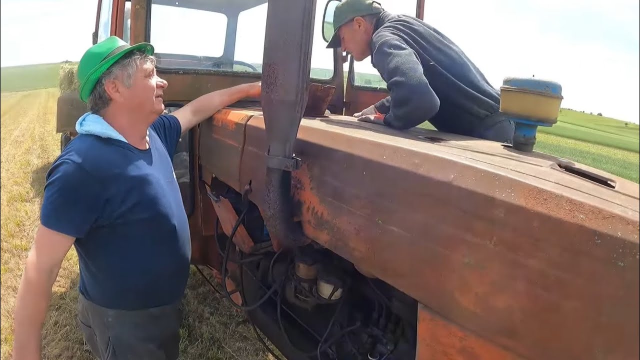 Probleme pe câmp la balotat!