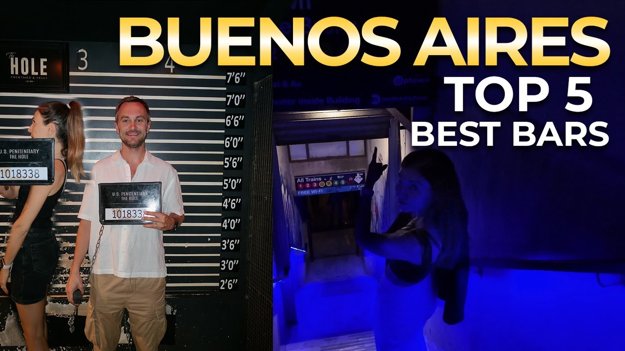 ТОП-5 лучших баров Буэнос-Айреса👌🇦🇷