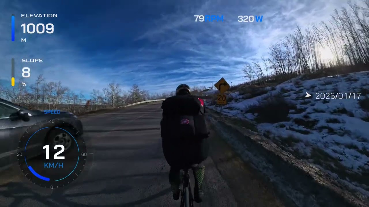 January Canada Olympic Park (COP) Climb
