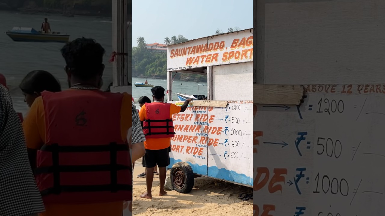 Baga Beach Water Sport Price 