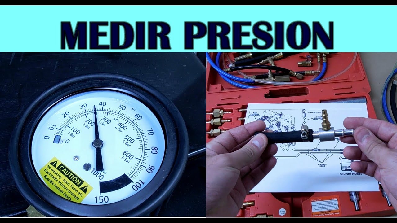 Como Medir Presion de Gasolina y tips adicionales de los que no se habla