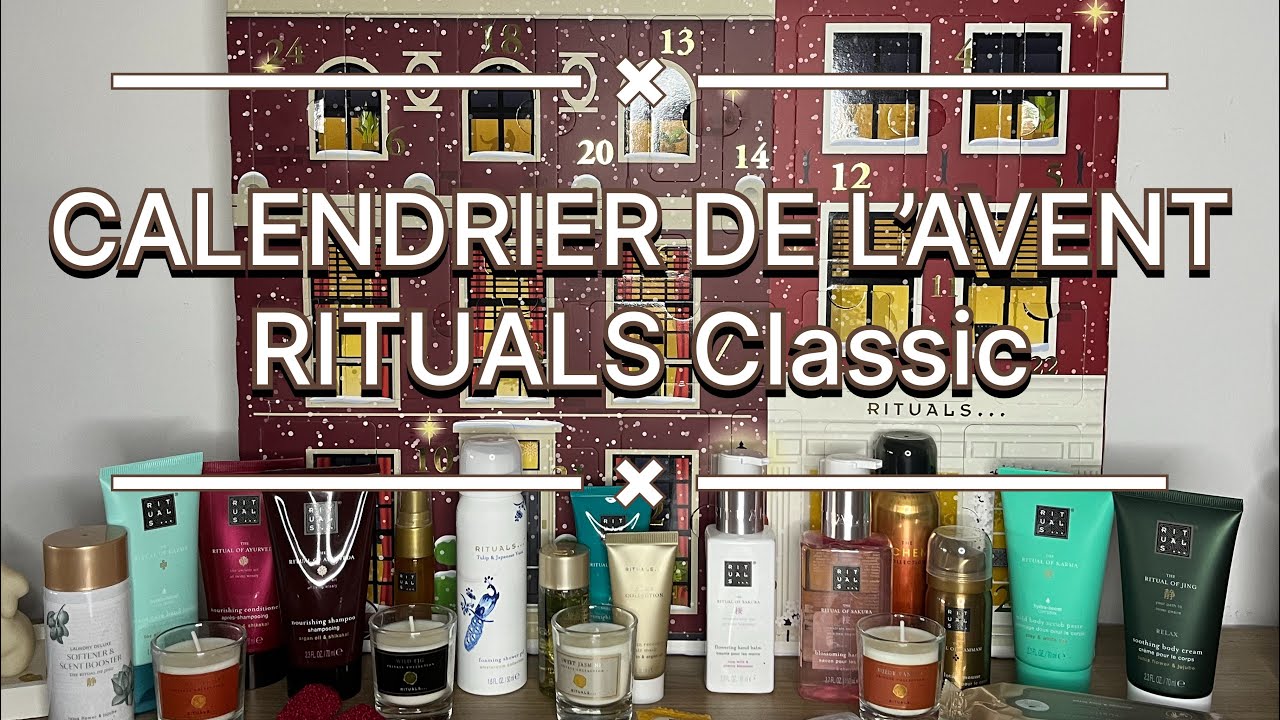 Unboxing CALENDRIER DE L’AVENT Classic RITUALS 2024