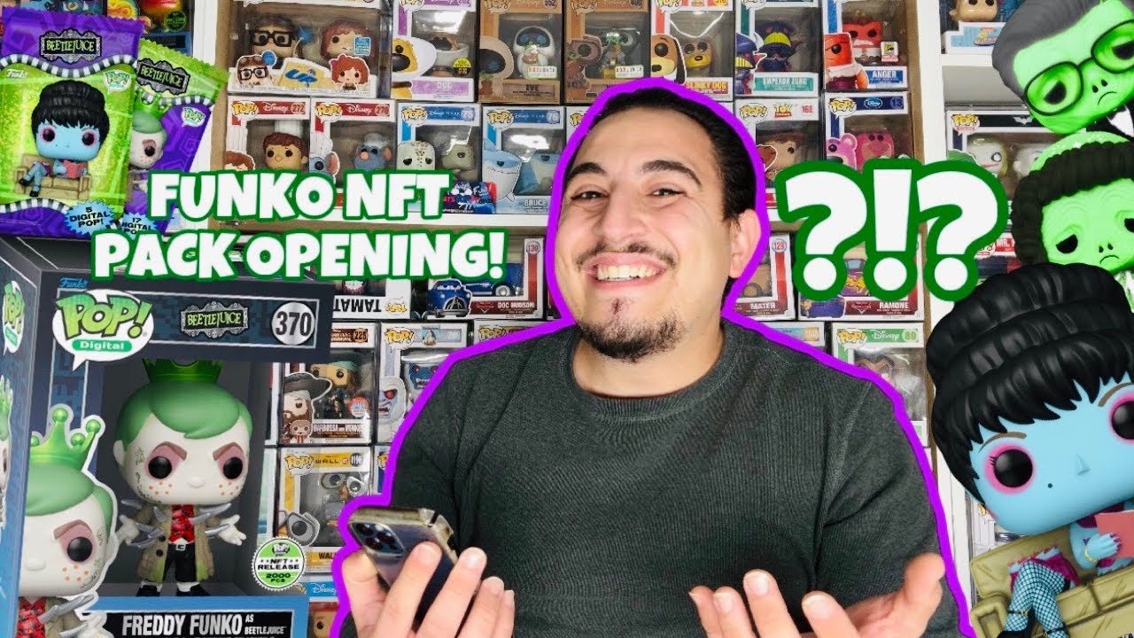 Открытие наборов Funko NFT Beetlejuice Series 1 | Физические титры выкупа?!