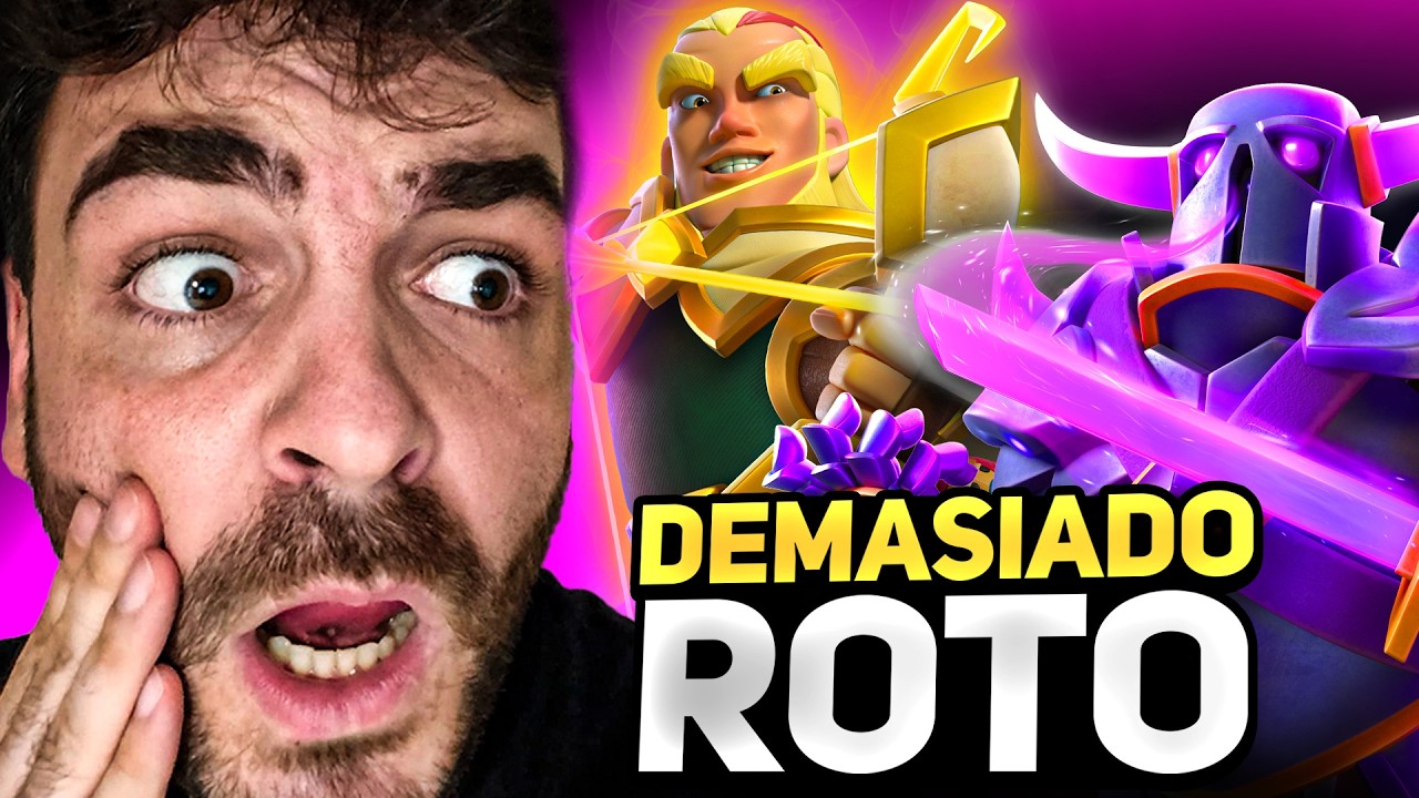 Este Mazo de PEKKA EVO con ARQUERO HÉROE debería ser ILEGAL!💀