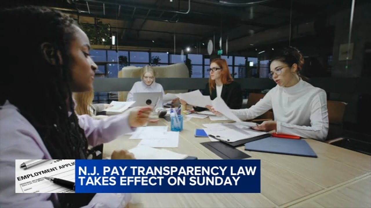 NJ pay transparency law takes effect Sunday