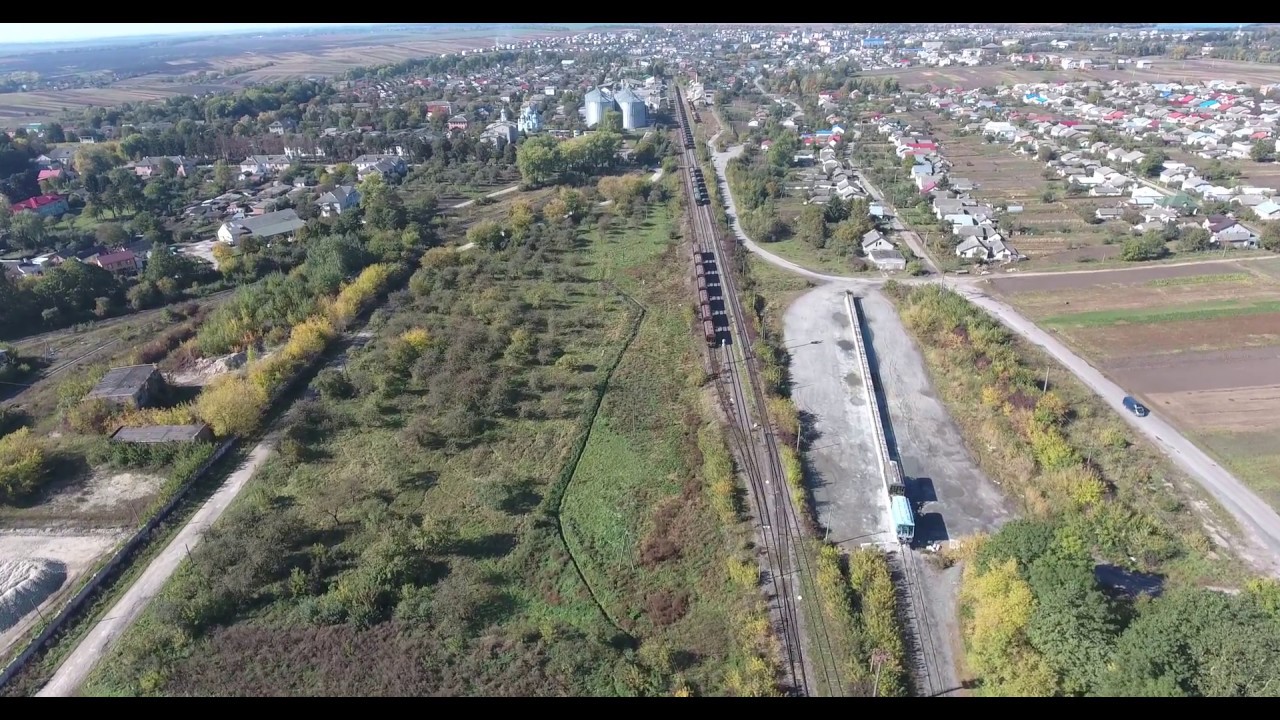Станція Козова з повітря