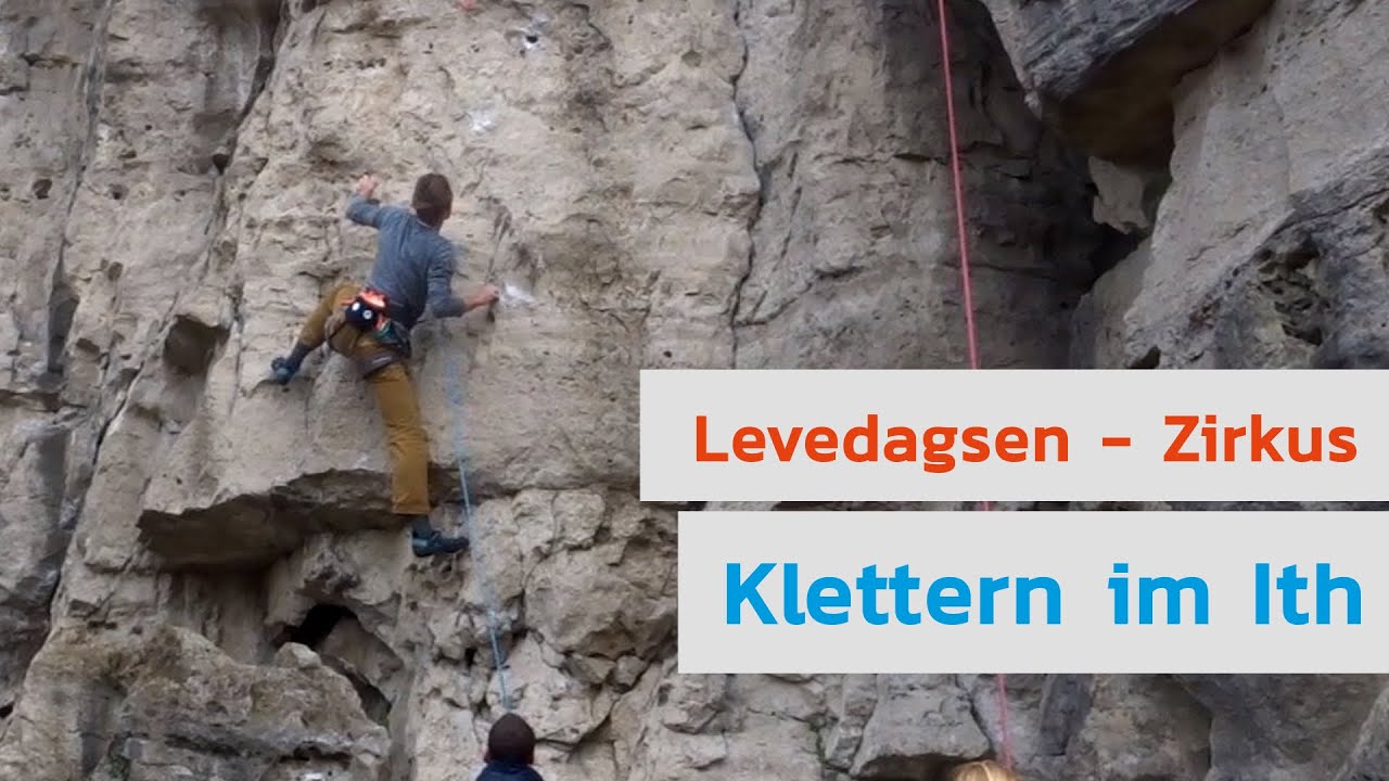 Klettern 7. Grad am Fels - ein Vergleich unterschiedlicher Stile (Ith, Levedagsen, Zeitenwende)