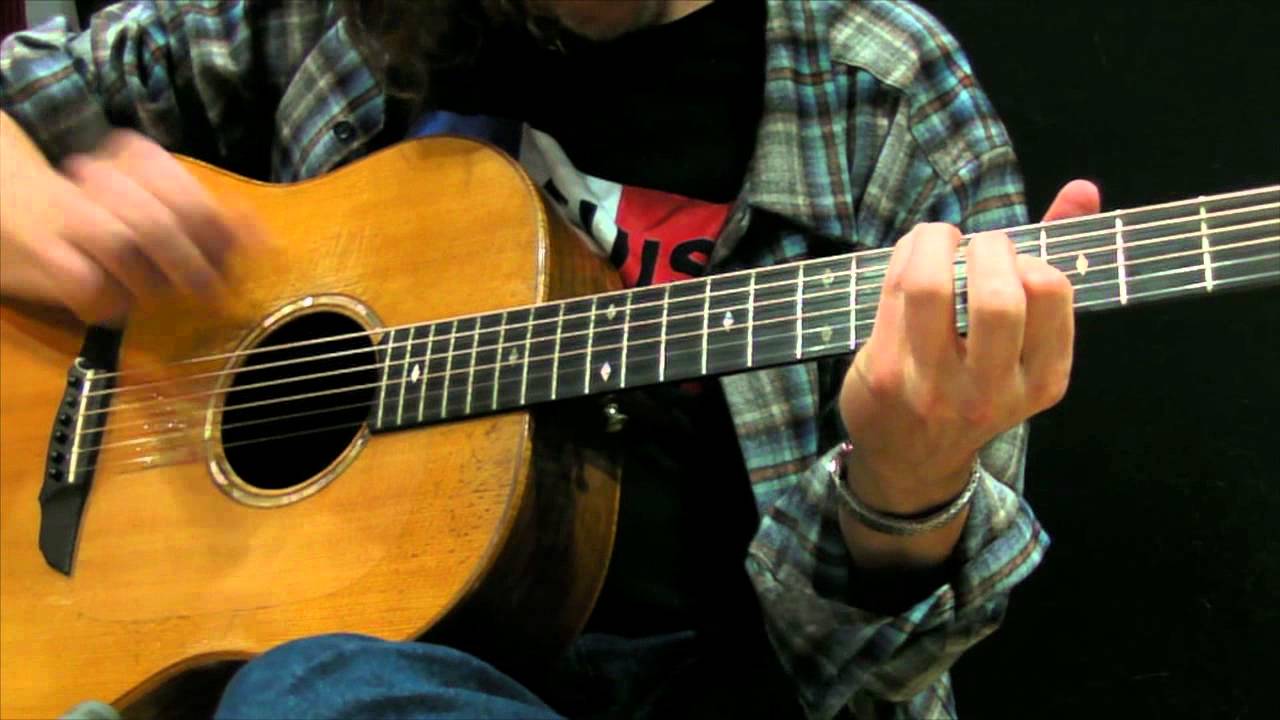 Coleman's March - Steve Baughman - Solo Guitar - Middle Finger Thwack