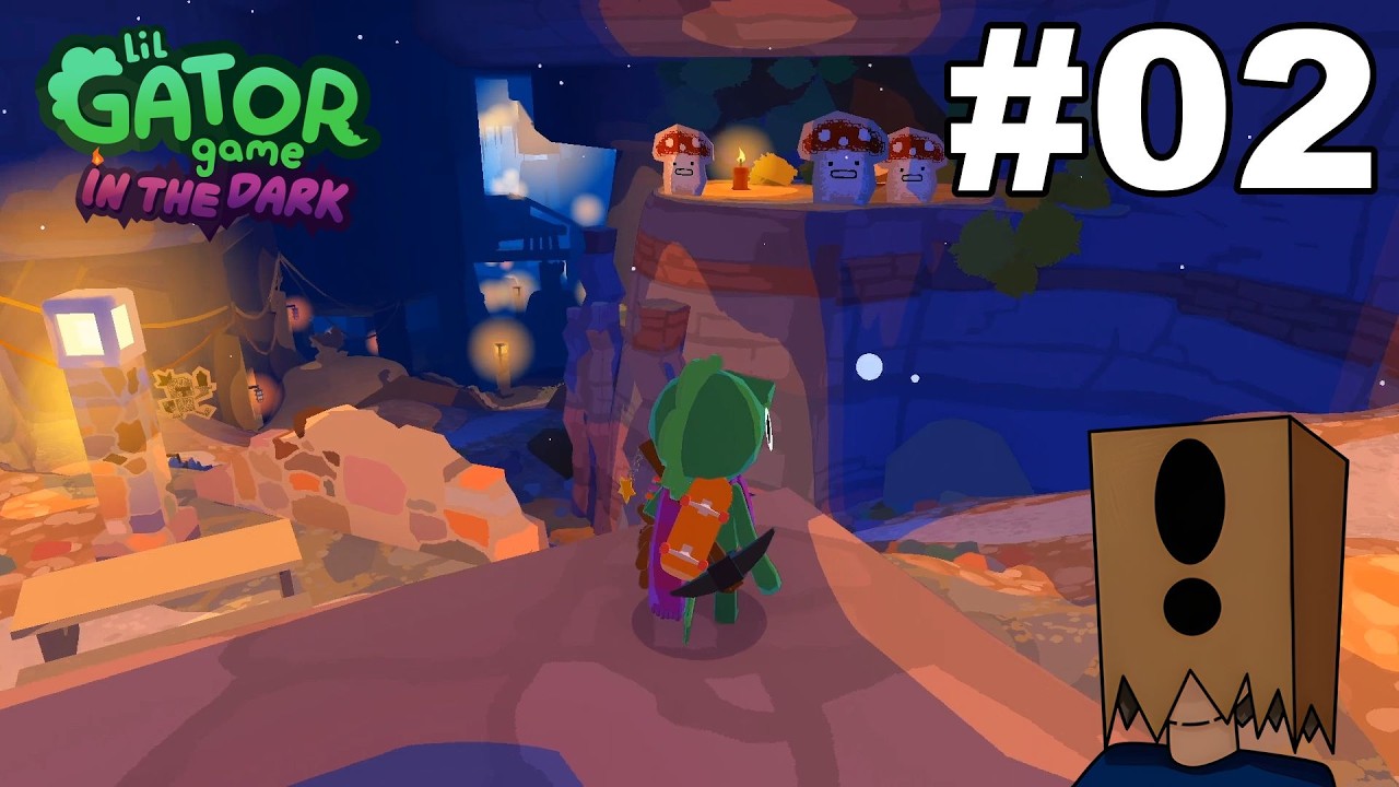 Let's Play Lil Gator Game In the Dark #02: Welcome to the Other Side