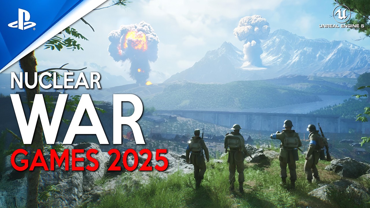 TOP 25 WAR GAMES with Massive Open World Nuclear Battles coming in 2025 and 2026