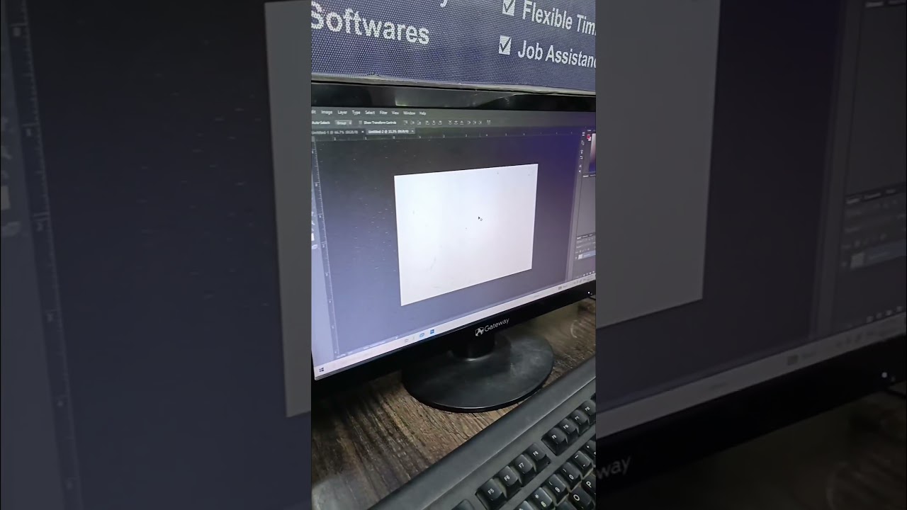 How to Take a Text Tool With Help of Shortcut Key in Photoshop