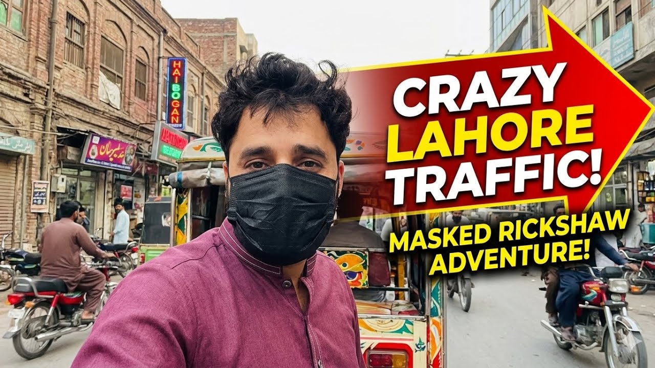 Lahore Traffic Aur Rickshaw Ka Safar | Desi Vlog 🚦🛺