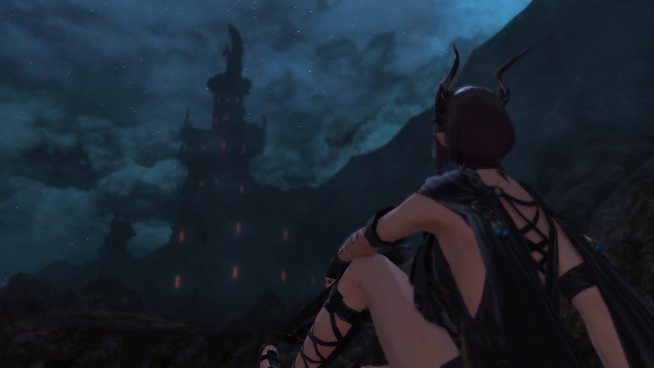 FFXIV - Painted Skies (with Ambience)