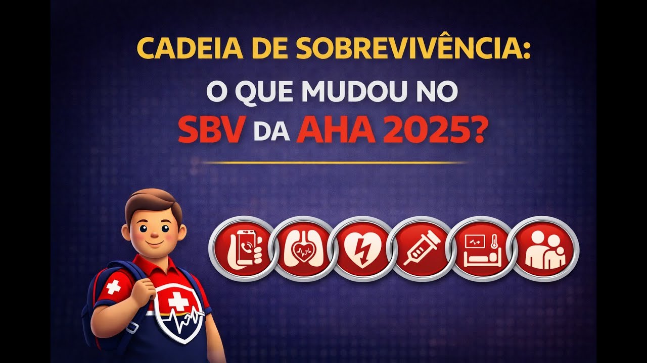 ELOS DA CADEIA DE SOBREVIVÊNCIA - ATUALIZAÇÃO SBV