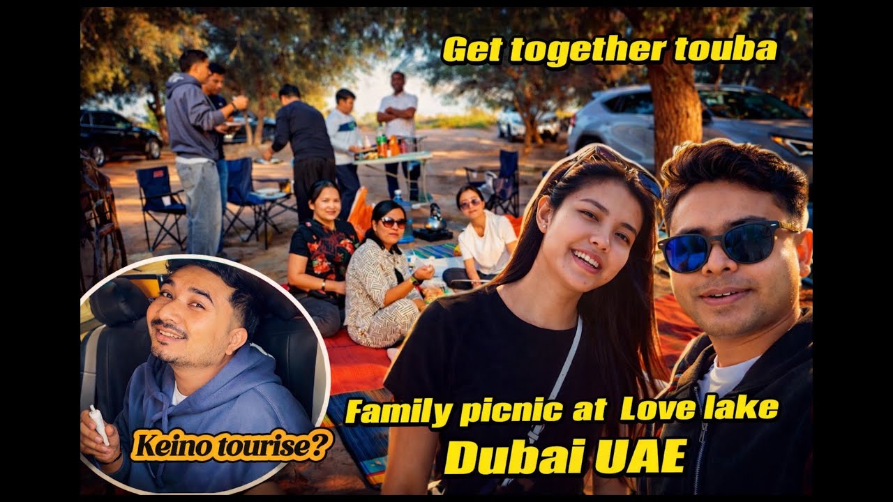 Family picnic at love lake Dubai / amazing weather  what time is the best to visit ??