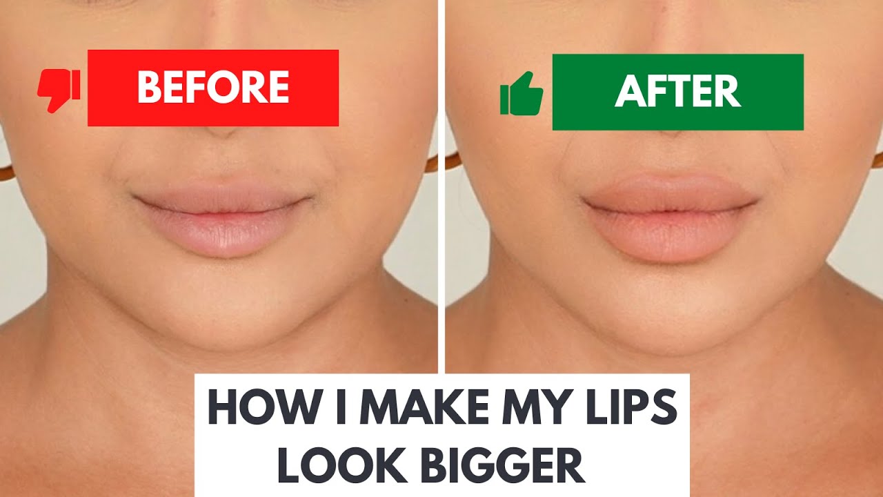 HOW I MAKE MY LIPS LOOK MUCH BIGGER THAN THEY ARE | NINA UBHI
