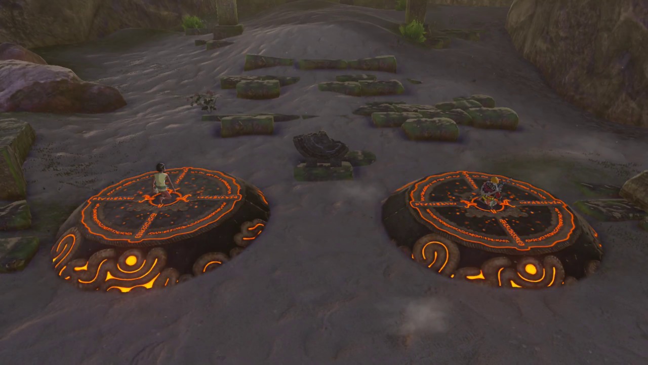 Zelda Breath of the Wild - Palmorae Ruins Shrine - Where to find Stone Monuments