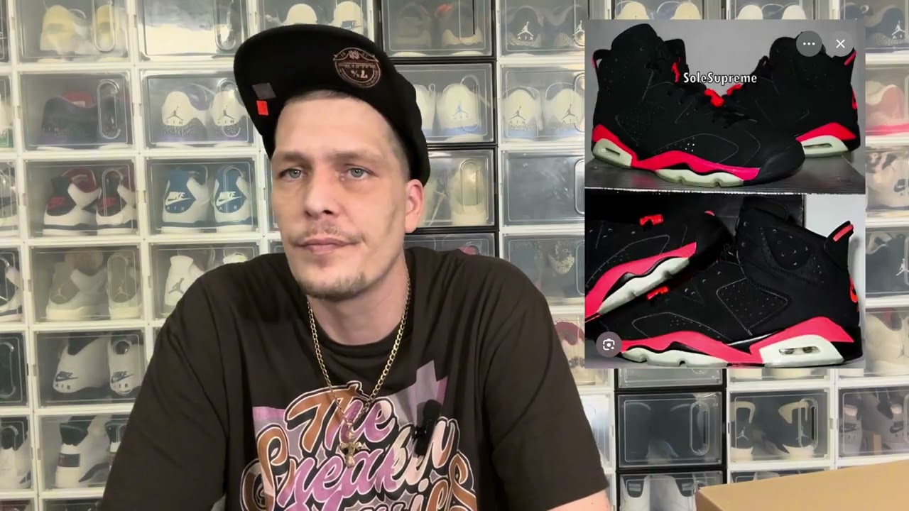 Air Jordan 6 Salesman Sample (Reverse Infrared) Full Review + Backstory 