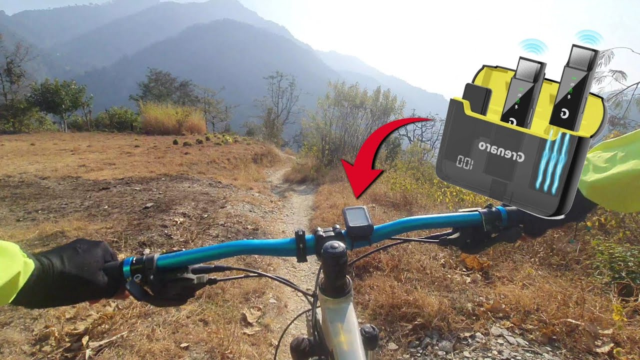 Aaj trails pe use kra apna *NEW MIC* 🤩/MTB TRAILS