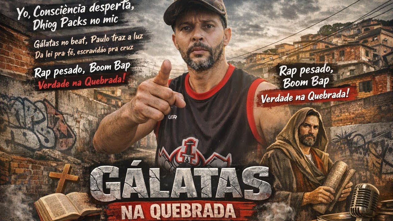 GÁLATAS NA QUEBRADA 🔥 | Rap Gospel Boom Bap Pesado | Dhiog Packs