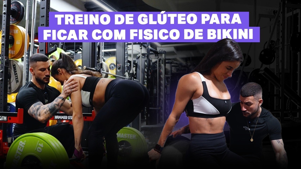 ENSINANDO A VANESSA COMO TREINAR GLÚTEOS DE VERDADE