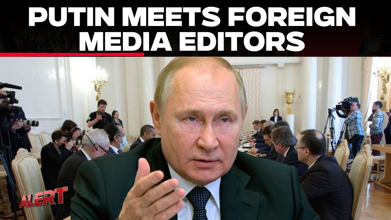Putin LIVE | Putin Holds Meeting with Global Media Leaders During St. Petersburg Economic Forum